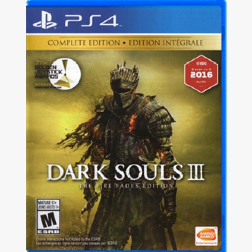 Dark Souls III: The Fire Fades Edition PS4